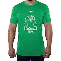 Christmas 20XX Castle Man's Shirts, Custom Tees, Men's Christmas Shirts!