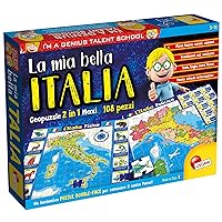 Lisciani Giochi I'm a Genius: La Mia Bella Italia, Geopuzzle, Colour Multicoloured, 80571