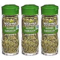 McCormick Gourmet All Natural Tarragon, 0.37 oz (Pack of 3)