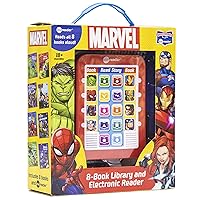 Marvel Super Heroes Spider-man, Avengers, Guardians, and More! - Me Reader Electronic Reader with 8 Book Library - PI Kids Marvel Super Heroes Spider-man, Avengers, Guardians, and More! - Me Reader Electronic Reader with 8 Book Library - PI Kids Hardcover