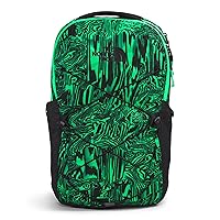 THE NORTH FACE Jester Everyday Laptop Backpack, Chlorophyll Green Digital Distortion Print/TNF Black, One Size