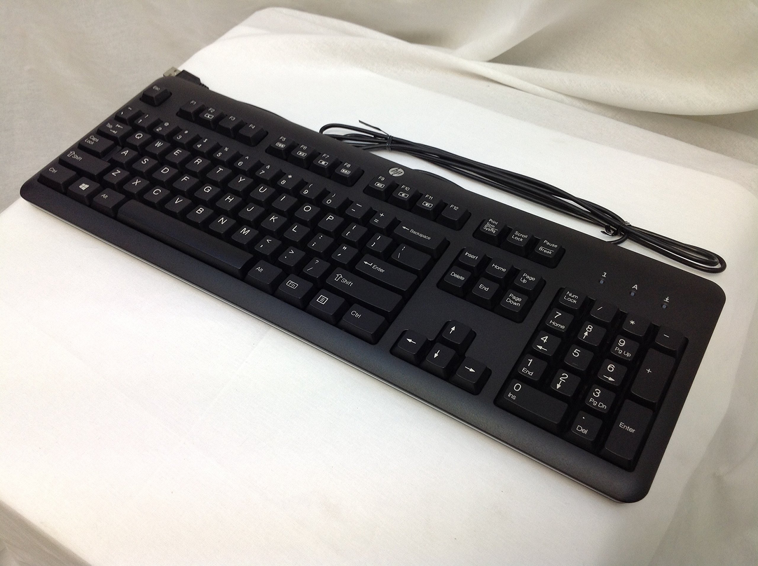 HP Black Keyboard KU-1156 PN 672647-002