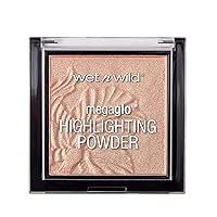 MegaGlo Highlighting Powder, Highlighter Makeup, Shimmer Glow, Natural Pink Precious Petals