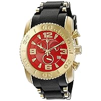 Men's 'Commander Pro' Swiss Quartz Stainless Steel Casual Watch (Model: 10070-YG-05)