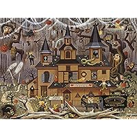Buffalo Games - Charles Wysocki - Trick or Treat Hotel - 1000 Piece Jigsaw Puzzle