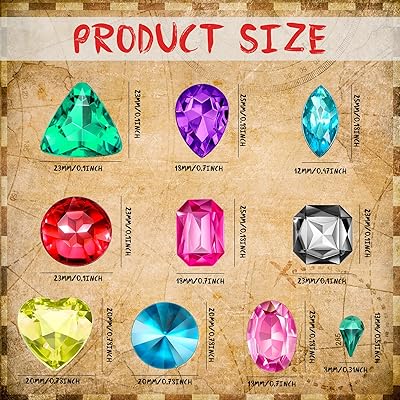 Mua 150 Pieces Pirate Treasure Multi-color Acrylic Diamond Fake Jewels for  Kids Bling Fake Diamonds Gems Pirate Jewels Gemstone for Halloween Pirate  Party Table Decorations Hunt Party Favors Pretend Play trên