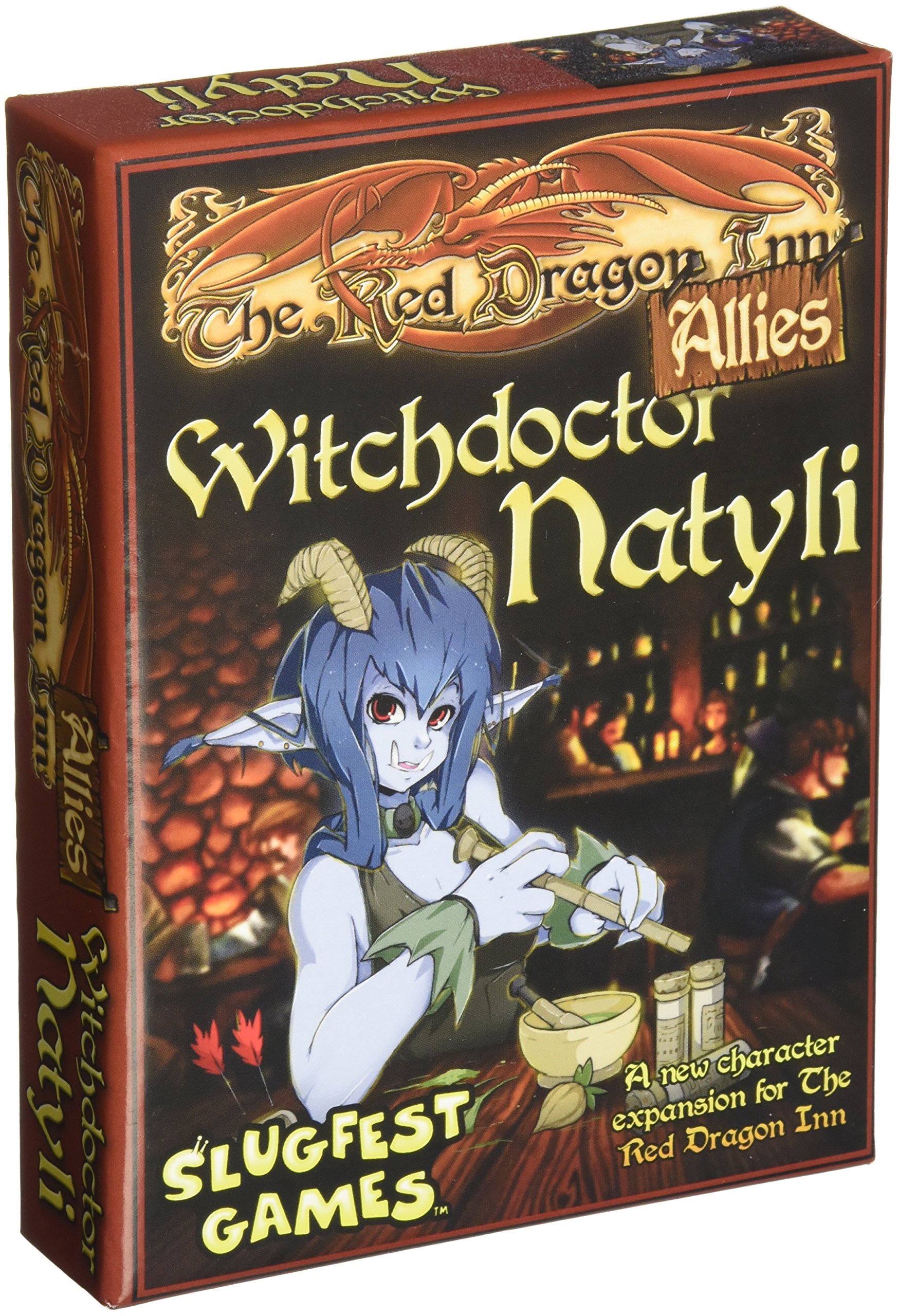 Slugfest Games Red Dragon Inn: Allies - Witchdoctor Natyli (Red Dragon Inn Expansion) Board Game (SFG015)
