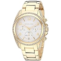 Michael Kors Blair Chronograph Stainless Steel Watch with Glitz Accents