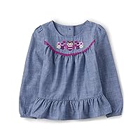 Girls' and Toddler Short Sleeve Woven Shirts