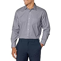 Brooks Brothers Men's Regular Fit Non-Iron Stretch Ainsley Spread Collar Dress Shirt