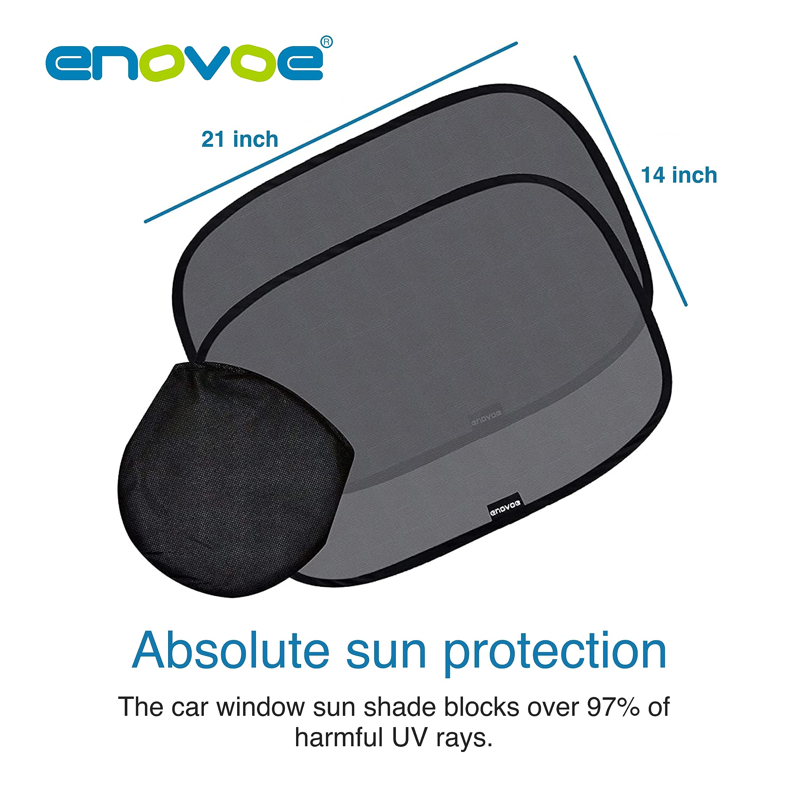 Enovoe Car Window Shades for Baby (21
