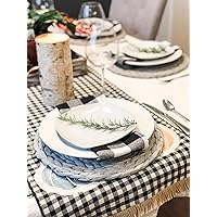 Rustic Elegance 13 Inch Reclaimed Gray Charger Plates - Set of 12