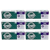 Tom's of Maine, Whole Care Fluoride Gel , Peppermint, 4 Ounce (Pack of 6)