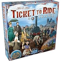 Ticket to Ride France + Old West Board Game EXPANSION - Train Route Strategy Game, Fun Family Game for Kids & Adults, Ages 8+, 2-6 Players, 30-60 Minute Playtime, Made by Days of Wonder