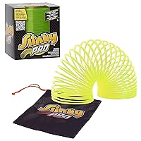Slinky® Pro Yellow, 1 Yellow Slinky, Kids Toys for Ages 5 Up by Just Play