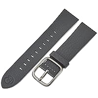 Hadley-Roma b&nd with MODE Grey 22mm Genuine Leather Watch Band