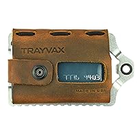 Trayvax Element Wallet (Raw | Tobacco Brown)