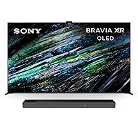 Sony 77 Inch BRAVIA XR A95L QD-OLED 4K HDR Google TV HT-A7000 7.1.2ch Dolby Atmos Sound Bar