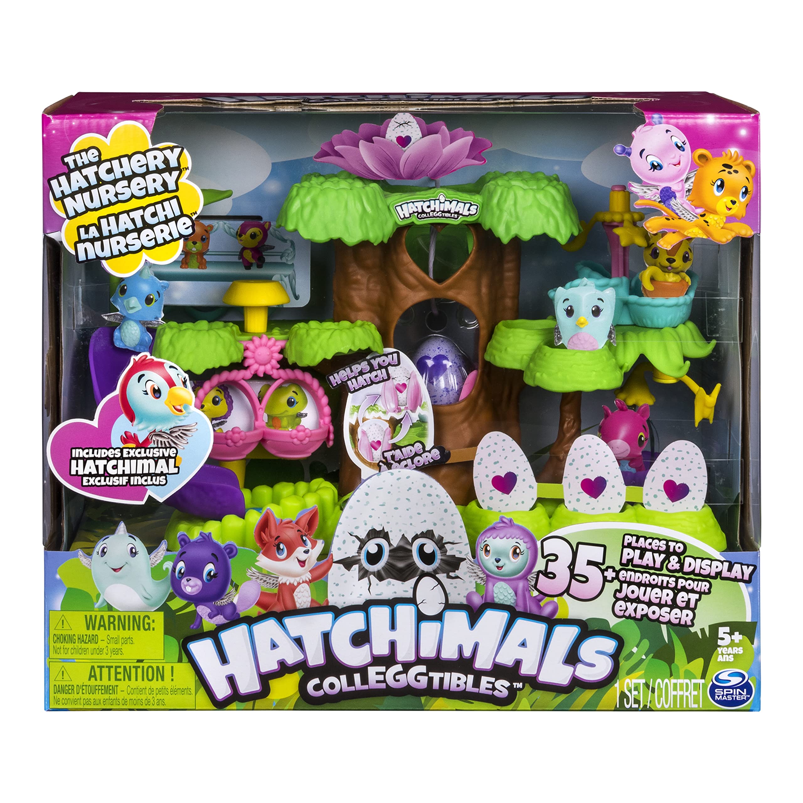 Hatchimals, Hatchery Nursery Playset with Exclusive