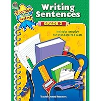 Writing Sentences Grade 3 Writing Sentences Grade 3 Paperback Mass Market Paperback