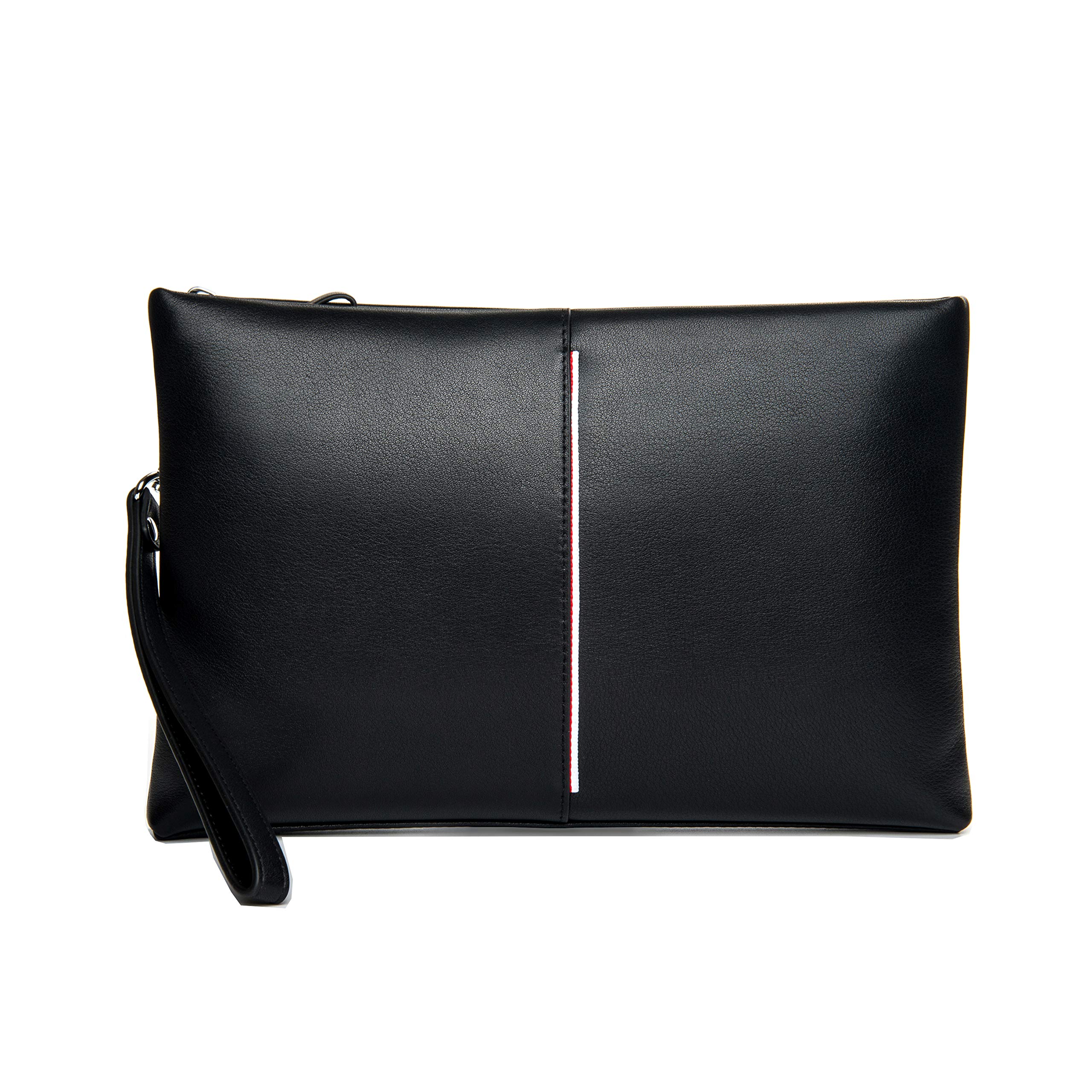 Contacts Genuine Leather Messenger Bag for Men Crossbody Shoulder Bag 7.9