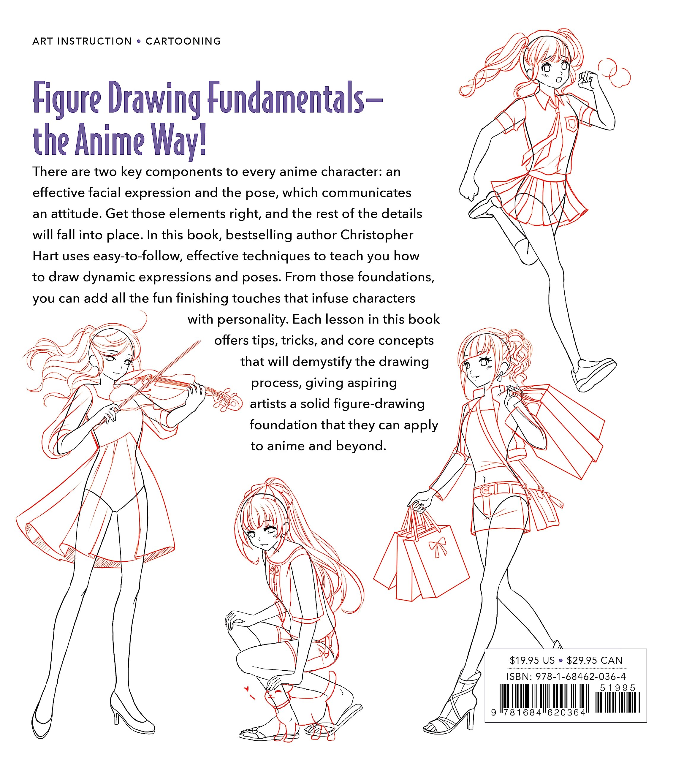 The Master Guide to Drawing Anime: Expressions & Poses: Figure Drawing Essentials for the Aspiring Artist – A How to Draw Anime / Manga Books Series (Volume 6)