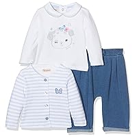 3 Piece Baby Clothing Set (3 Months) Lavender