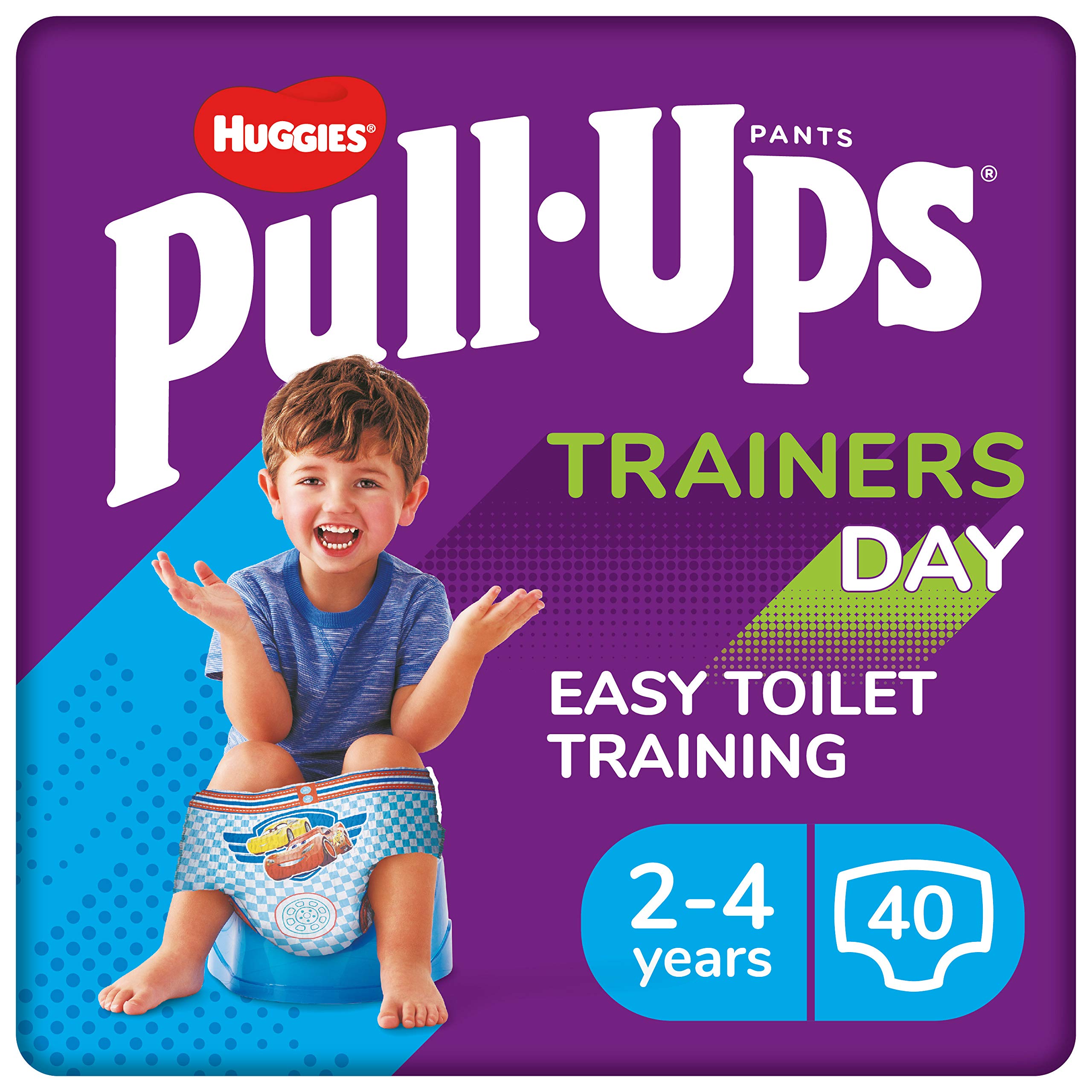 Huggies Pull-Ups Trainers Night Boys Nappy Pants, Size 5-6+ (2-4 Yrs) |  Ocado