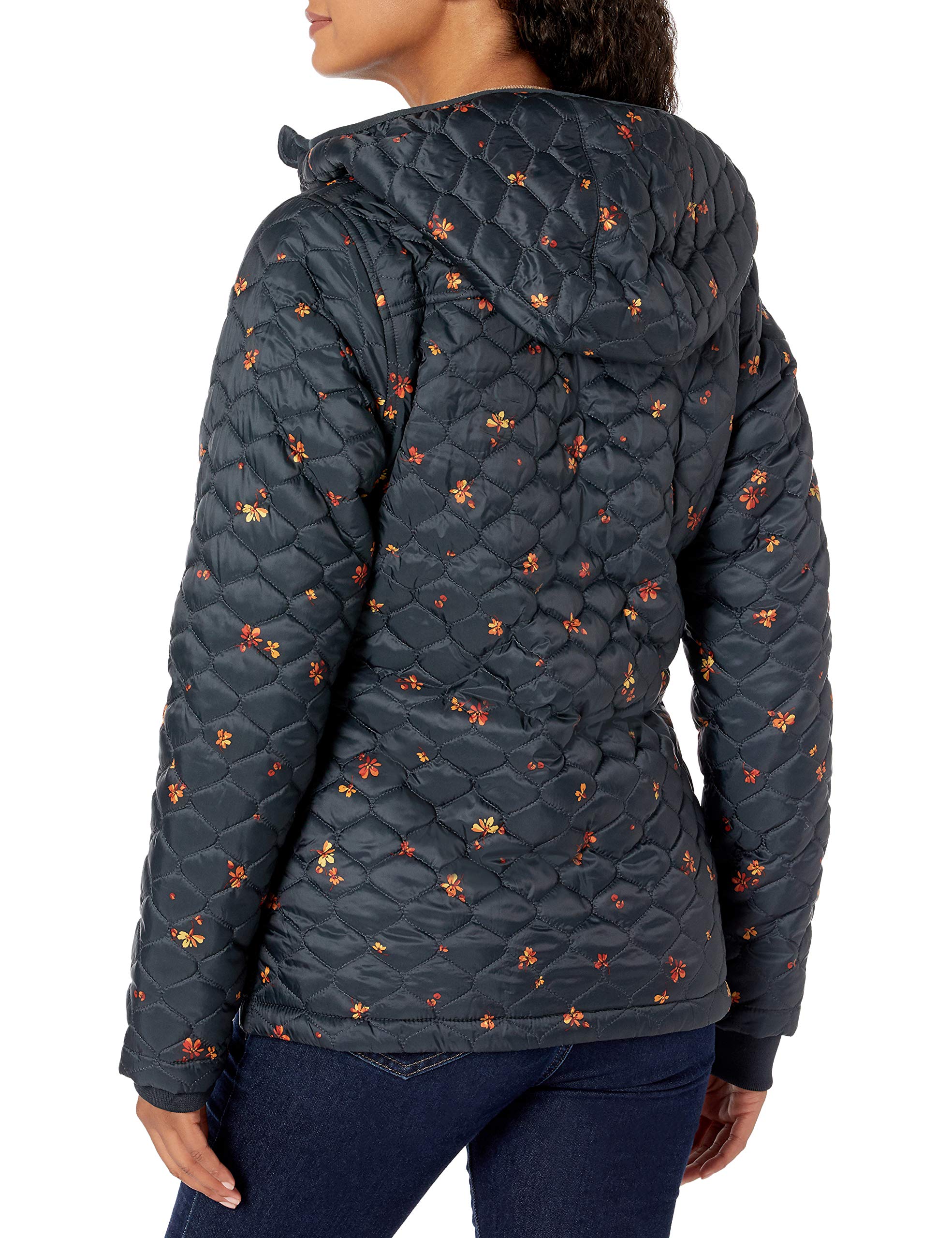 Amazon Essentials Women's Lightweight Water-Resistant Sherpa-Lined Hooded Puffer