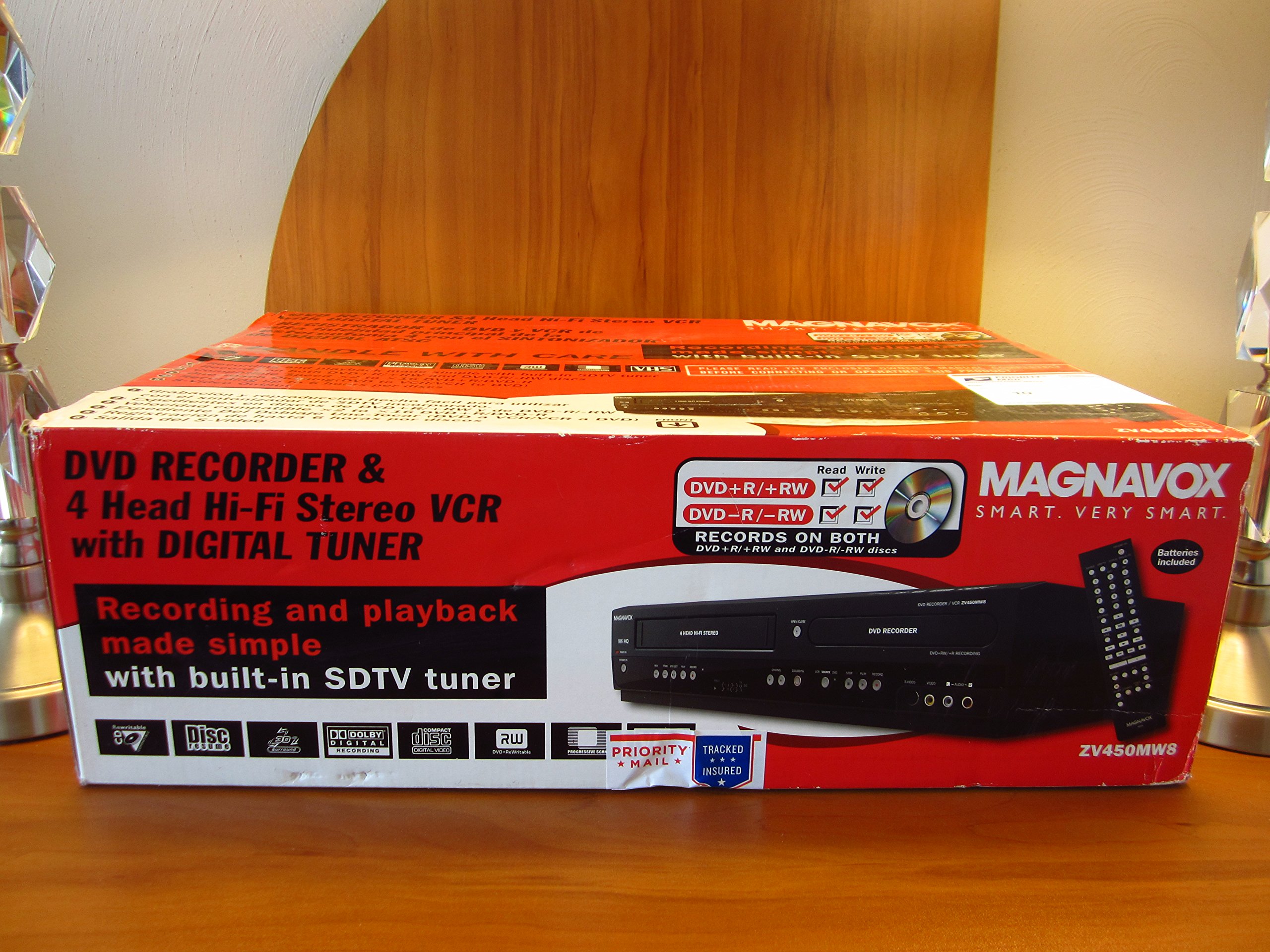 Magnavox ZV450MW8 DVD Recorder and VCR Combo with Digital Tuner [Electronics]