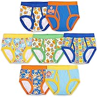 Blippi Boys Toddler 100% Combed Cotton Underwear Briefs Multipacks in Sizes 2/3T and 4T