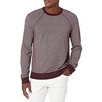 Vince Men's Birdseye Raglan Long Sleeve Sweater