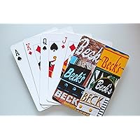 BECK Personalized Playing Cards featuring photos of actual signs