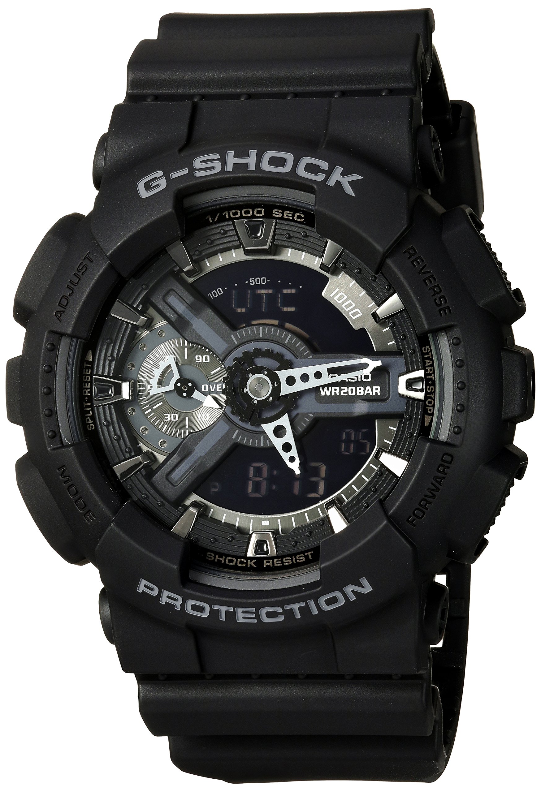 Casio Wristwatch (Model: GA110-1B), Black