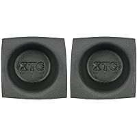 Install Bay Speaker Baffle 6 1/2 Inch Round Small Frame Pair -VXT65