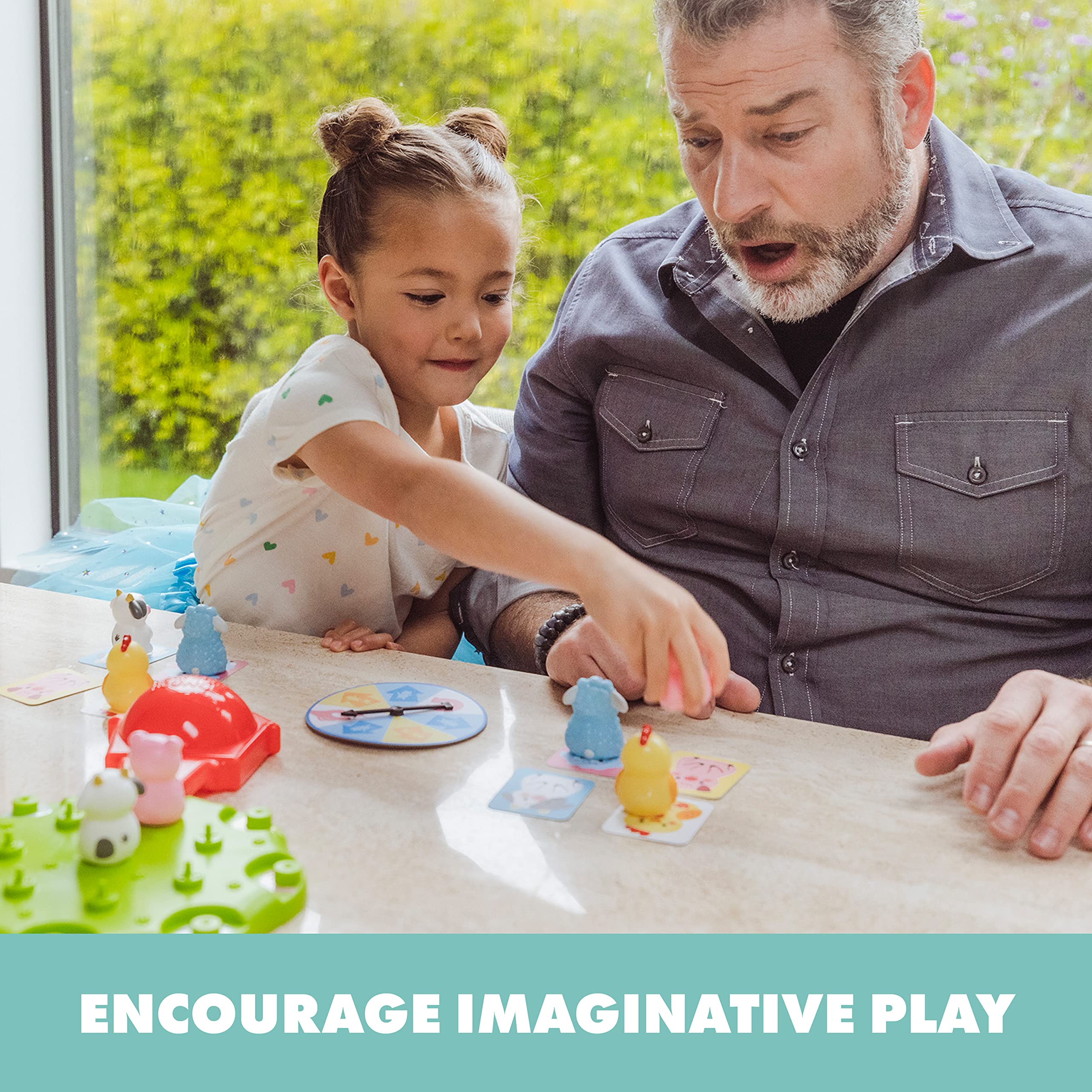 Educational Insights Barnyard Bounce Game, Preschool Memory & Matching Game, Boys & Girls Ages 3+