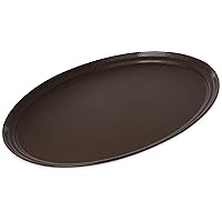 Carlisle FoodService Products 2500GR2076 Griptite 2 Oval Serving Tray, 24
