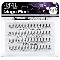 Ardell Mega Flare - Knot-Free - Long Black