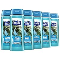 Suave Essentials Gentle Body Wash Ocean Breeze 6 Count With A Fresh Oil Blend Essence Infused With Vitamin E & Algae Extract 18 Oz