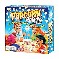 Popcorn Party -Fast Paced Family Game of Dice, Cards, Matching and Pops for Ages 8 Years and Up