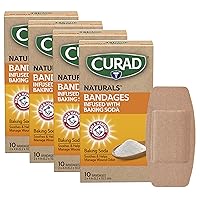 CURAD Naturals ARM & Hammer Baking Soda Bandages 2
