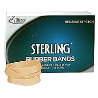 Alliance Rubber 24945 Sterling Rubber Bands Size #94, 1 lb Box Contains Approx. 140 Bands (3 1/2