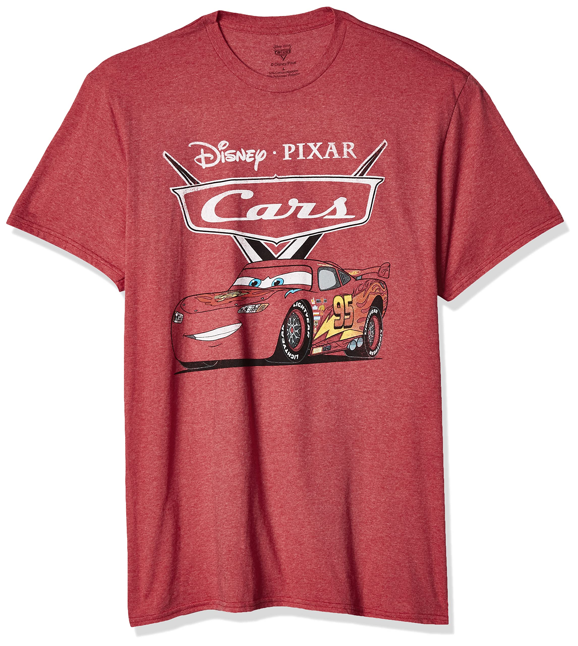 Disney Men's Cars Lightning McQueen T-Shirt