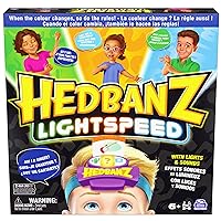 Spin Master Games Spin Master Hedbanz Family Party Game Who Am I? Lightspeed Edition, (6068653)