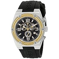 Men's 30025-01-GB Throttle Chronograph Black Dial Watch