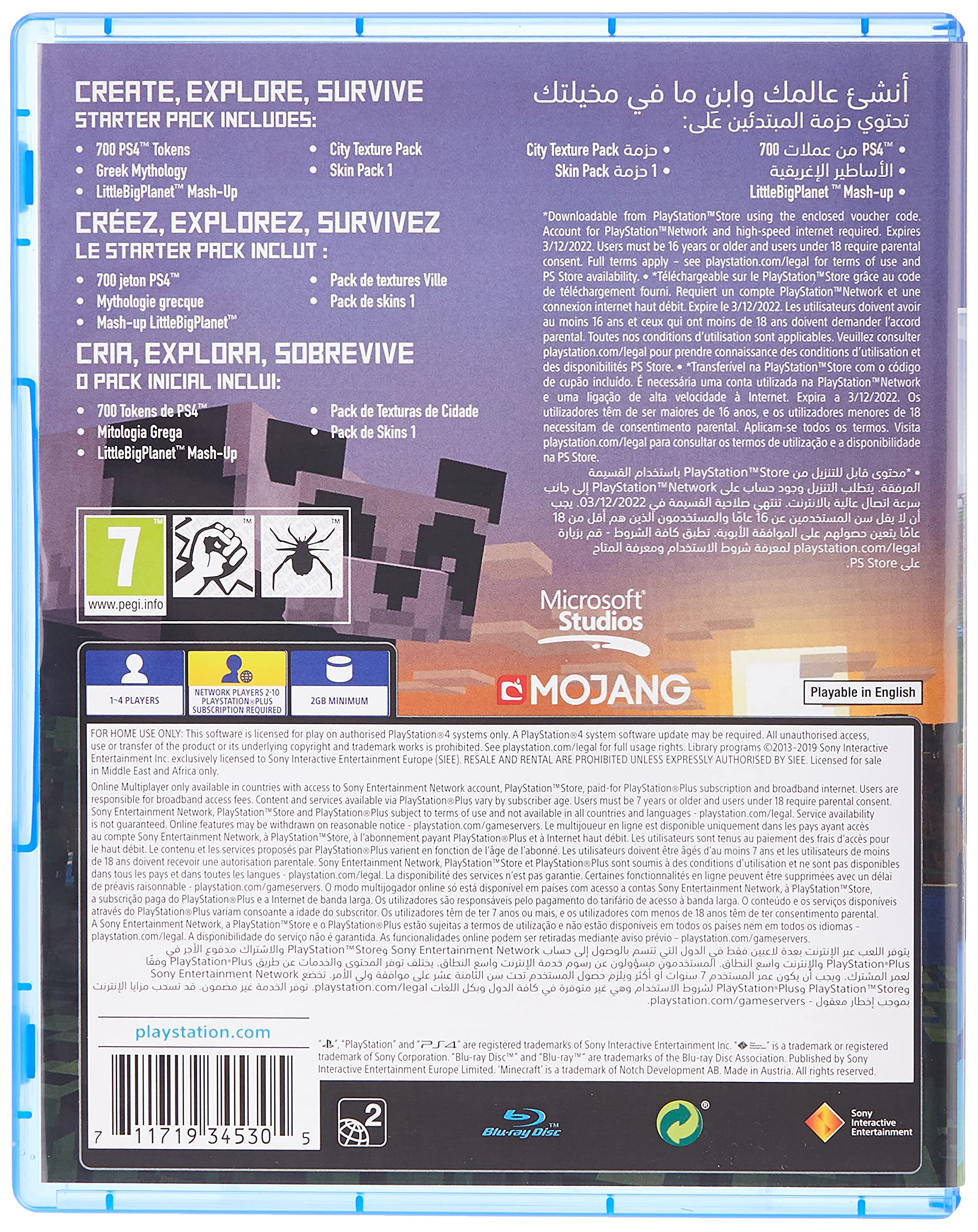 Minecraft - Bedrock Edition PS4