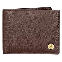 WildHorn New Brown Men's Leather Wallet (Brown)