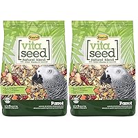 Higgins 2 Pack of Vita Seed Natural Blend Parrot Food, 5 Pounds Each