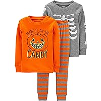 Baby 3-Piece Snug-fit Cotton Halloween Pajama Set