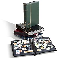 Stamp Album: stamp albums for collectors - Stamp Collecting Album -  Beautiful Glossy Finish Cover Design - stamp collecting